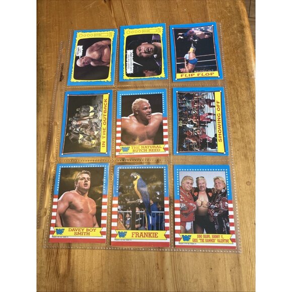 Vintage Assorted WWF Trading Card Wrestling WWE Lot - Picture 4 of 10